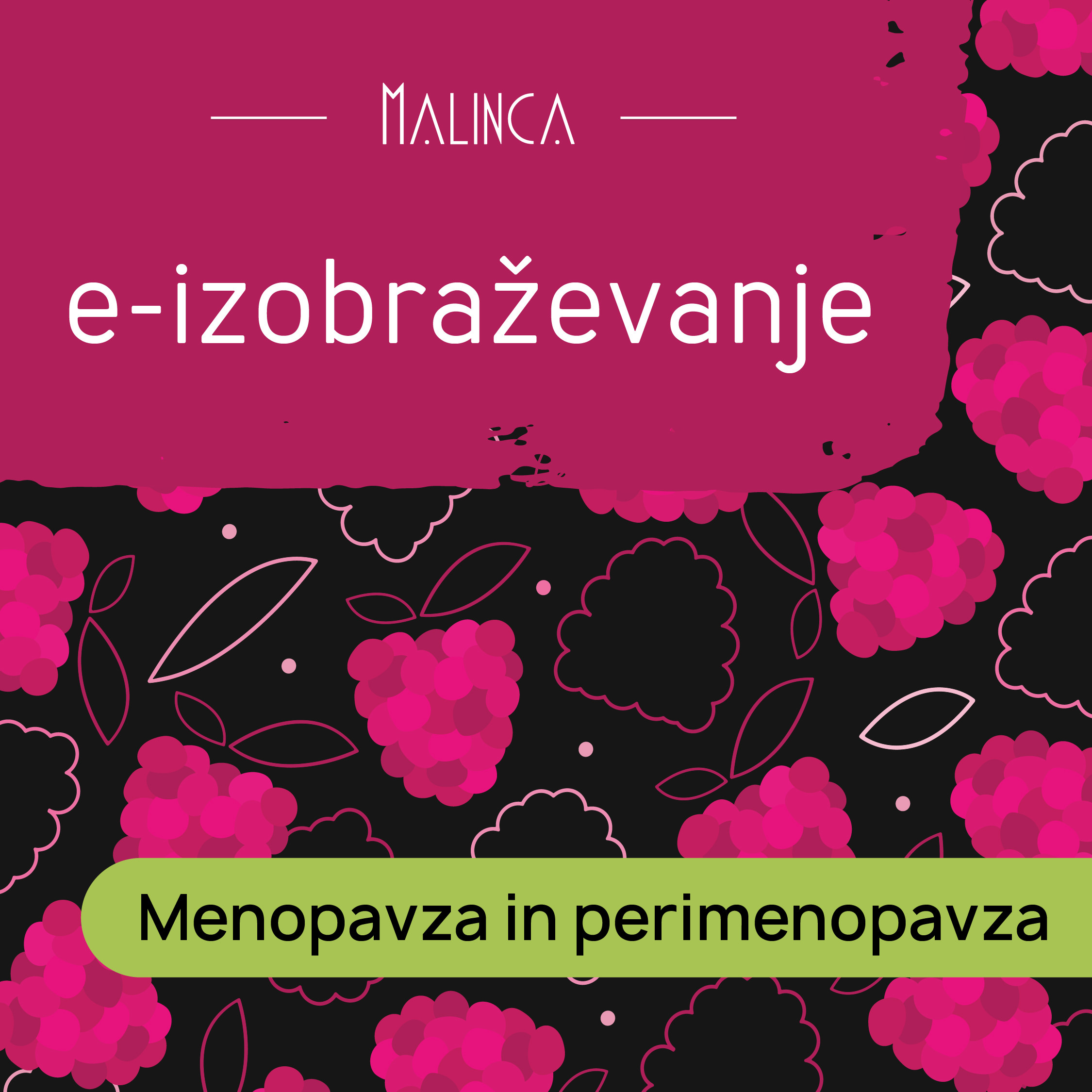 E-izobraževanje: Menopavza in perimenopavza