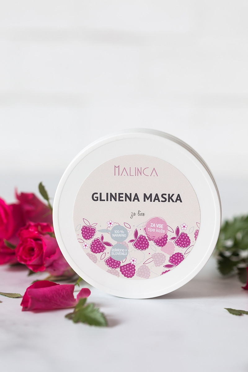 Glinena maska za lice - za sve tipove kože 80g