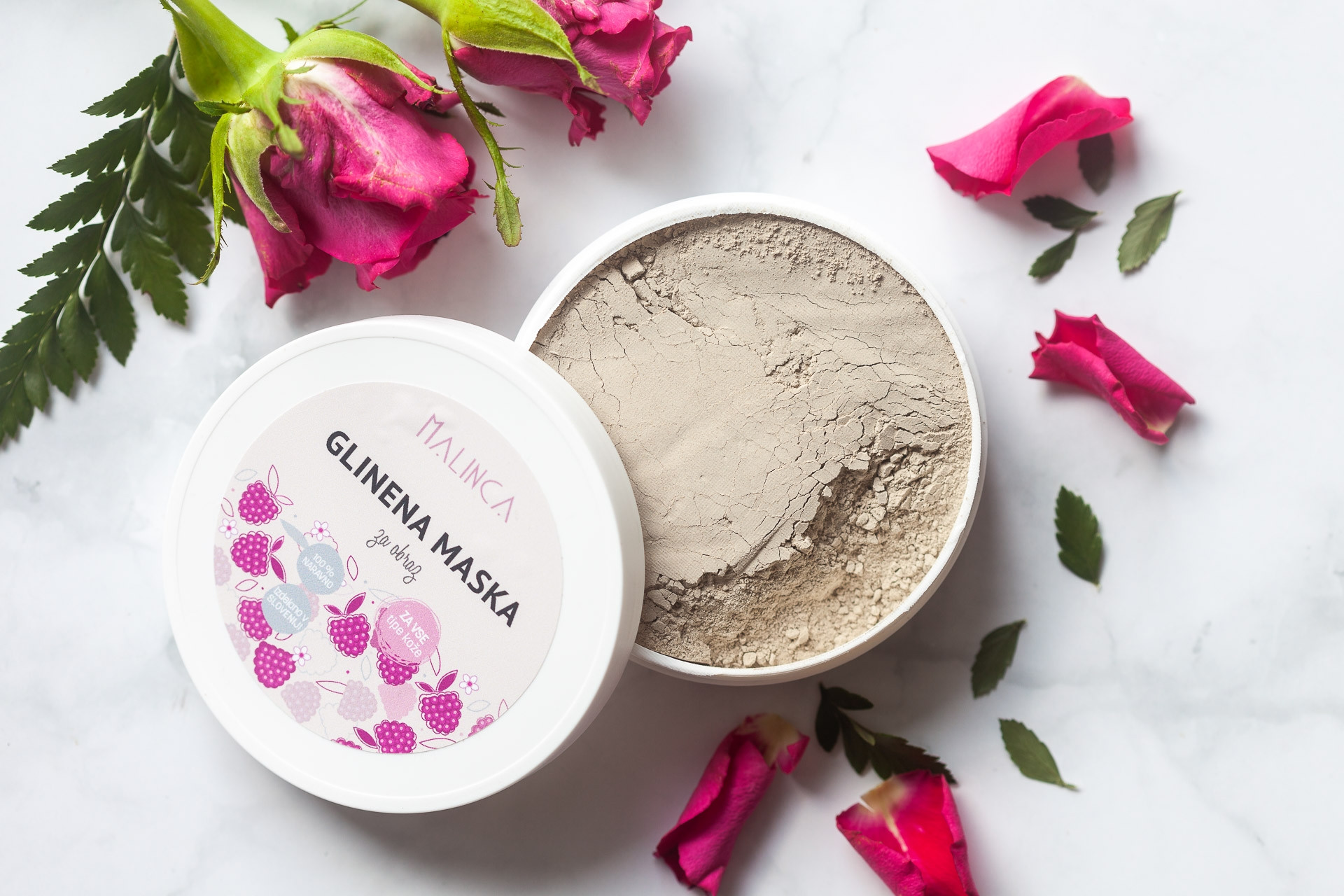 Glinena maska za obraz - za vse tipe kože 80g