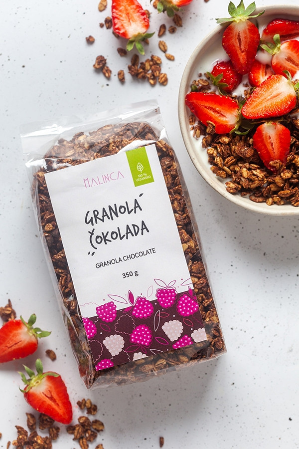 Domača granola čokolada 