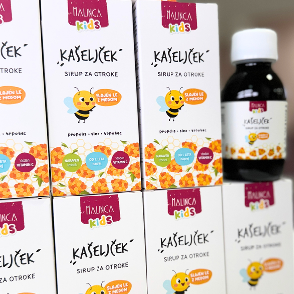 Kašeljček – sirup za otroke