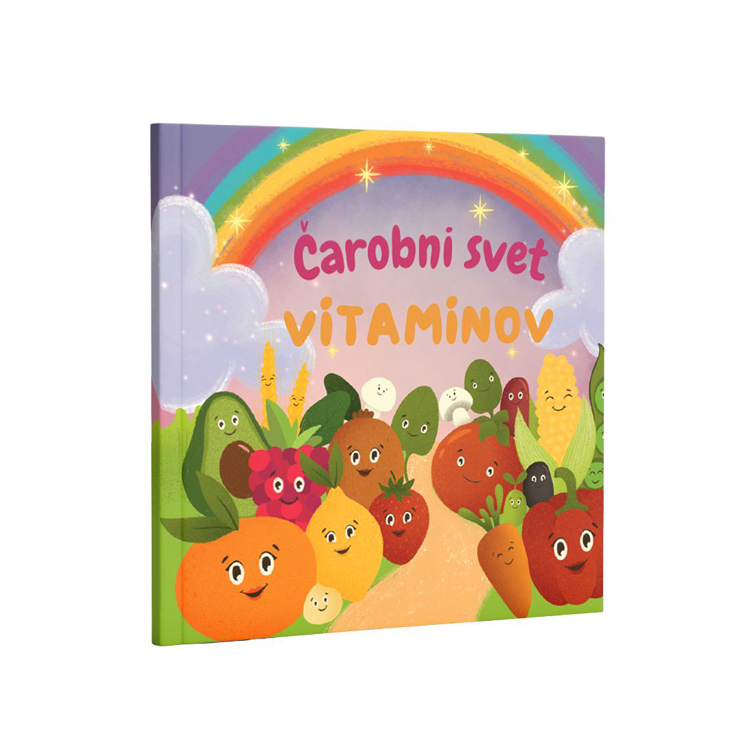 Knjiga za otroke: Čarobni svet vitaminov 
