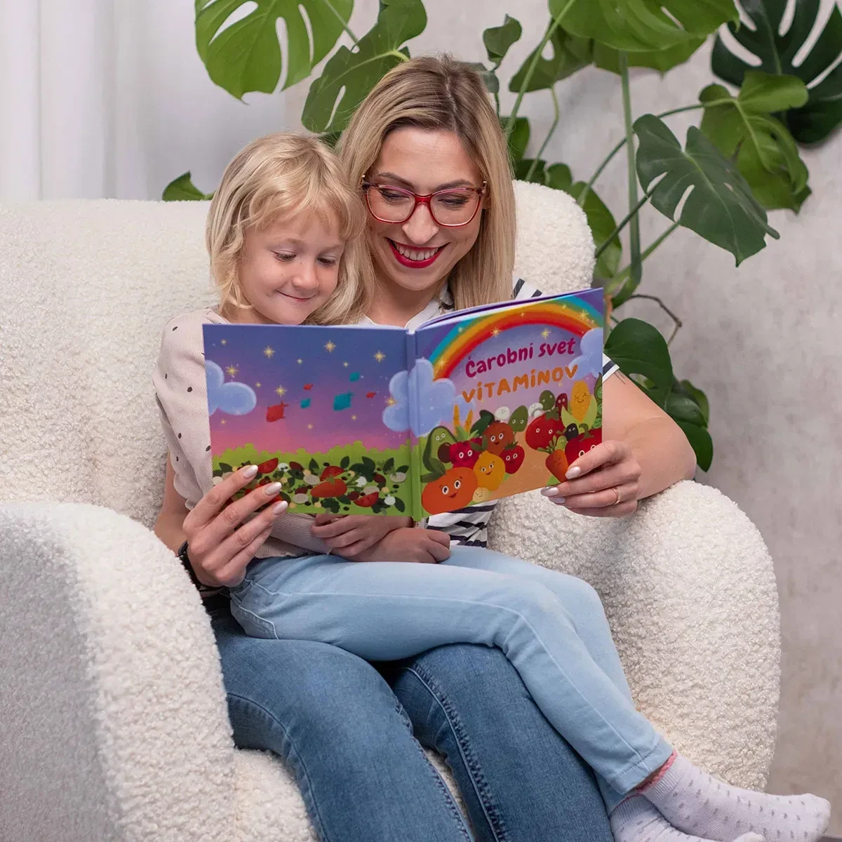 Knjiga za otroke: Čarobni svet vitaminov 