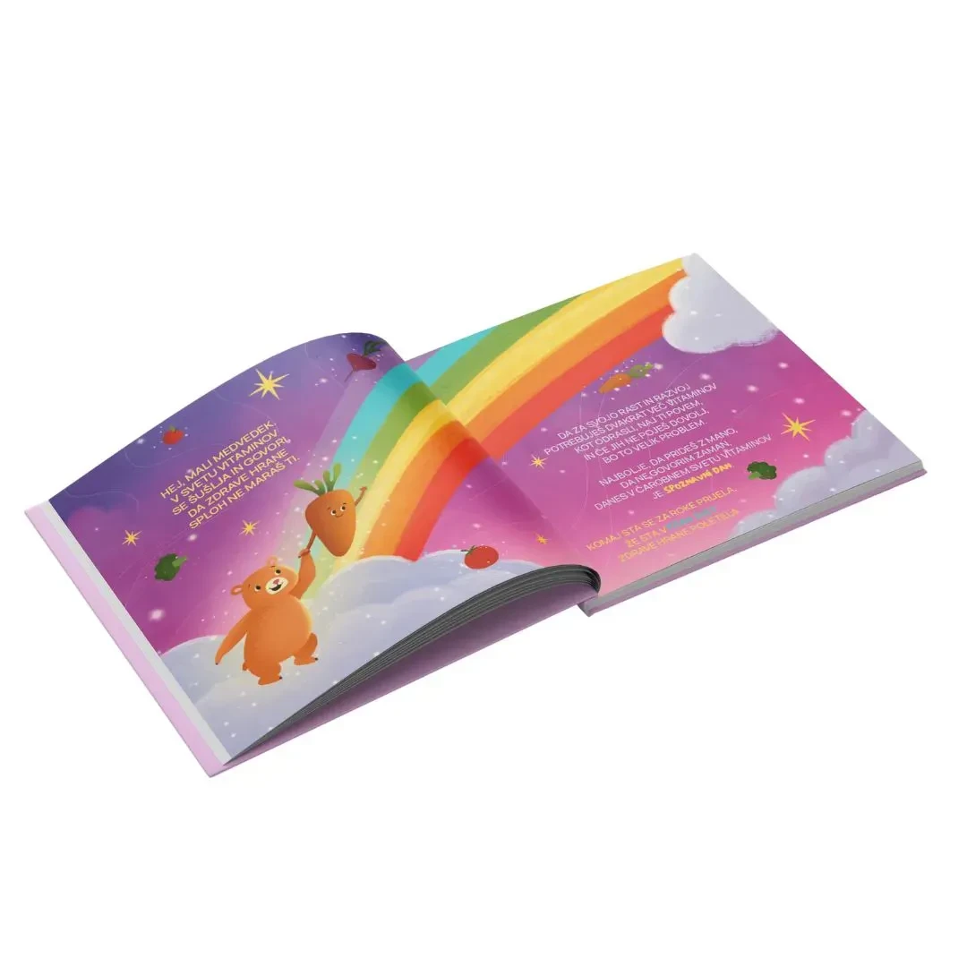 Knjiga za otroke: Čarobni svet vitaminov 