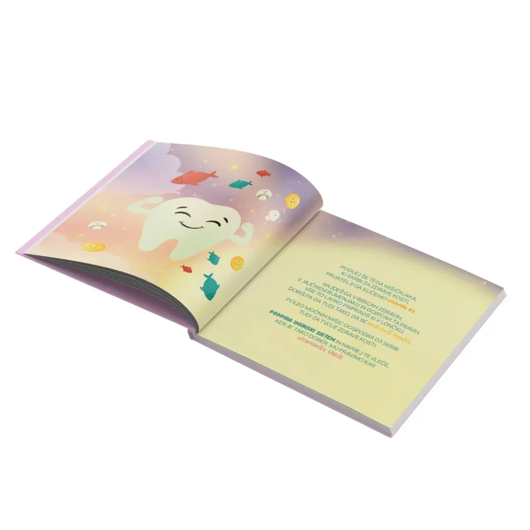 Knjiga za otroke: Čarobni svet vitaminov 