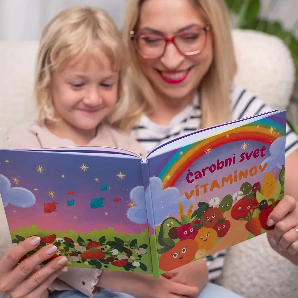 Knjiga za otroke: Čarobni svet vitaminov 