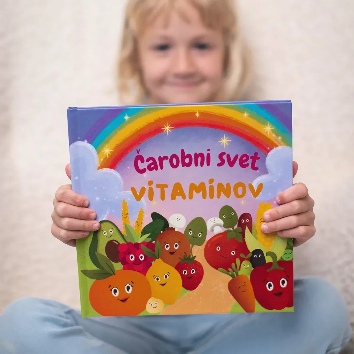 Knjiga za otroke: Čarobni svet vitaminov 