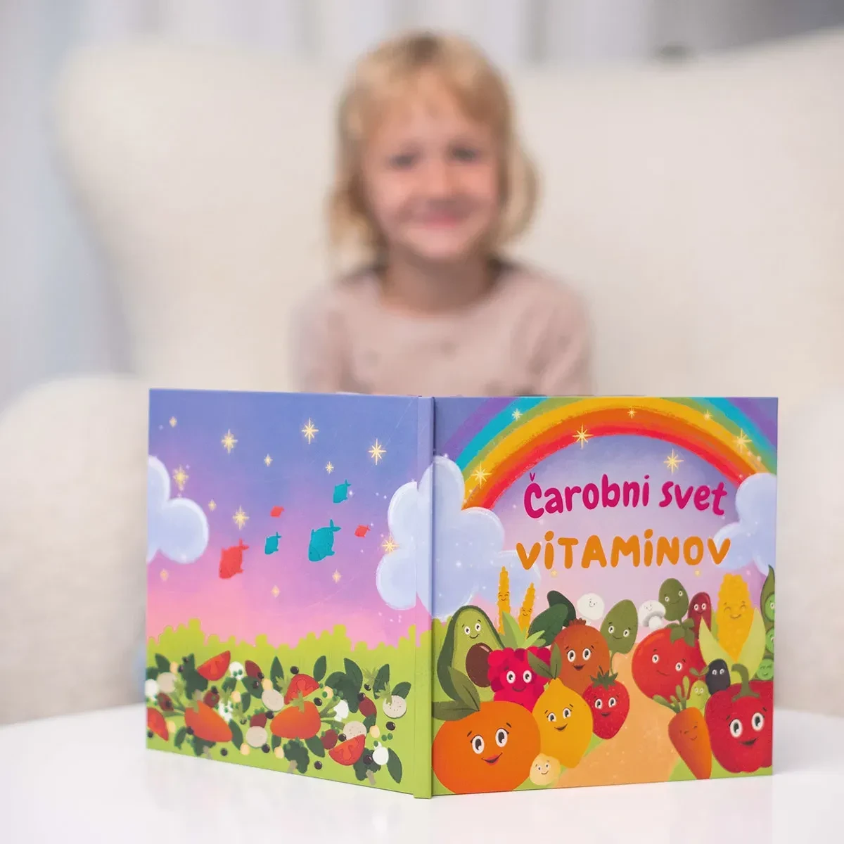 Knjiga za otroke: Čarobni svet vitaminov 