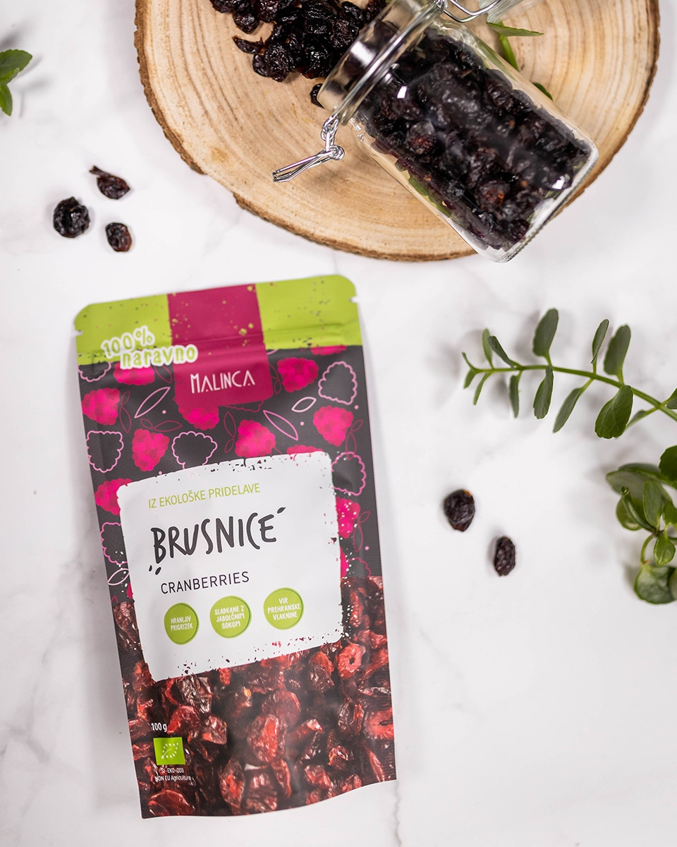 Brusnice iz ekološke pridelave 