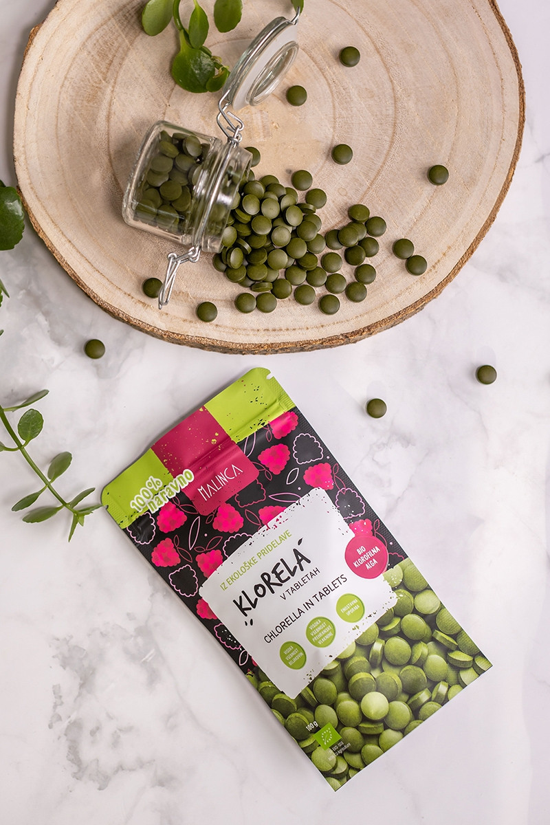 Klorela / chlorella v tabletah
