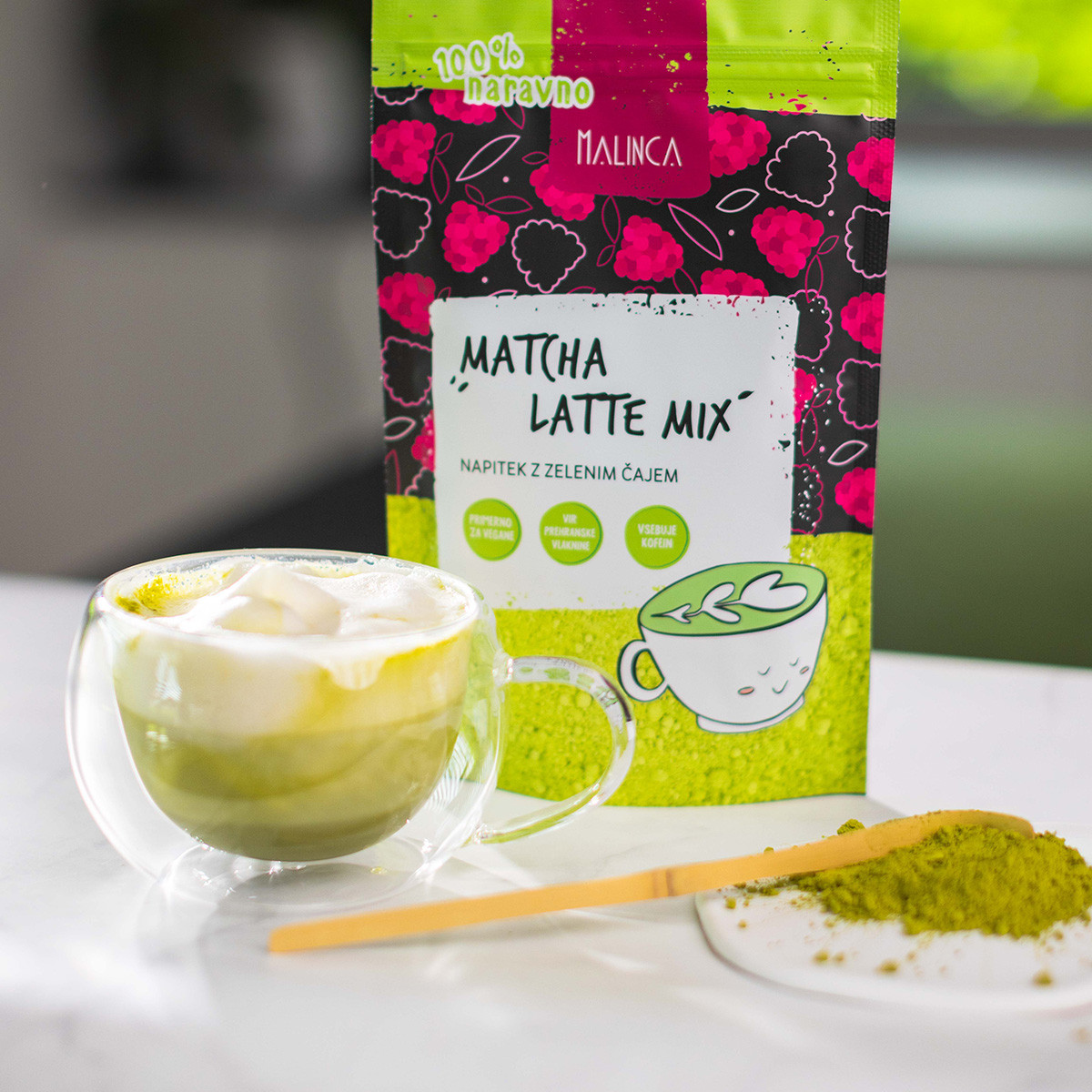 Matcha latte mix