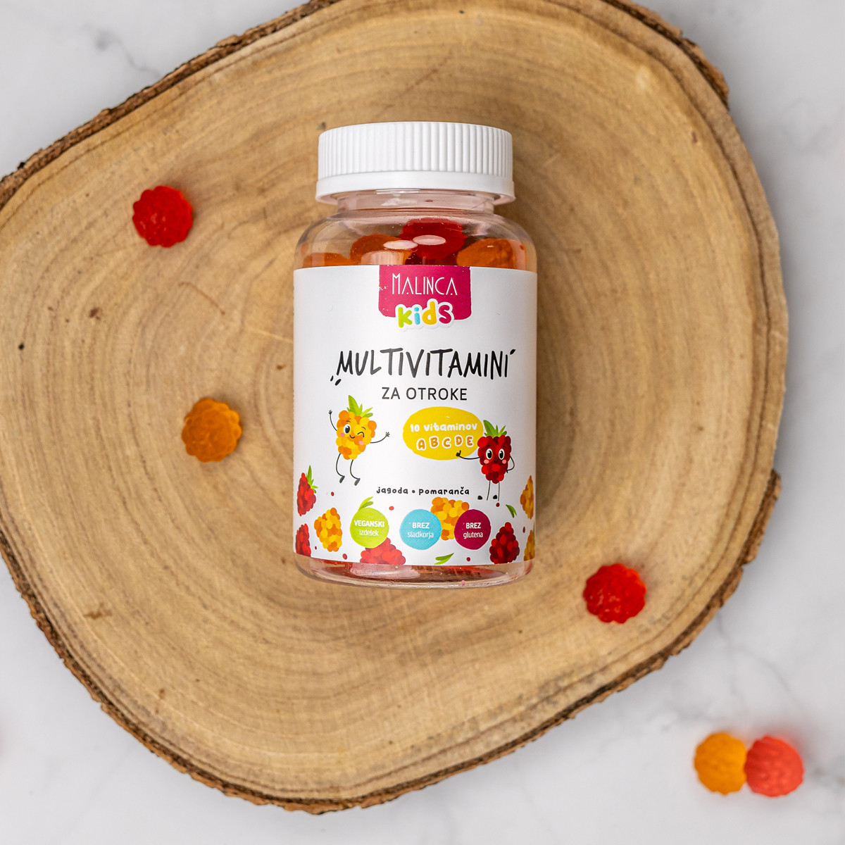 Multivitamini in Omega 3 v bonbonih za otroke