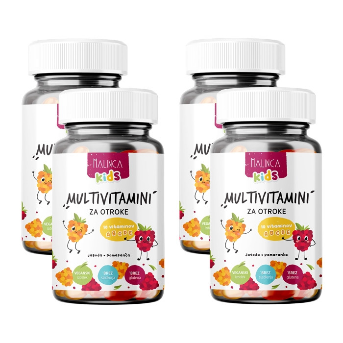 Multivitamini v bonbonih za otroke 4 x