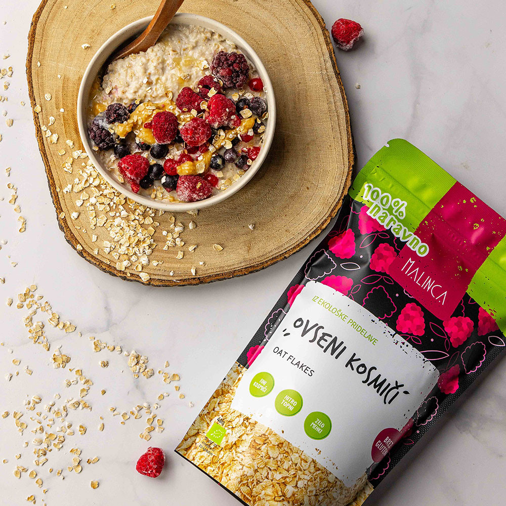 Ovseni kosmiči brez glutena bio 400 g