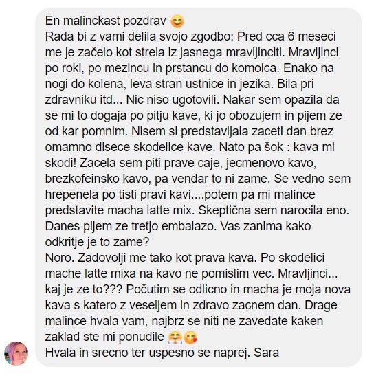 Mnenje Matcha latte mix Mnenje Matcha latte mix